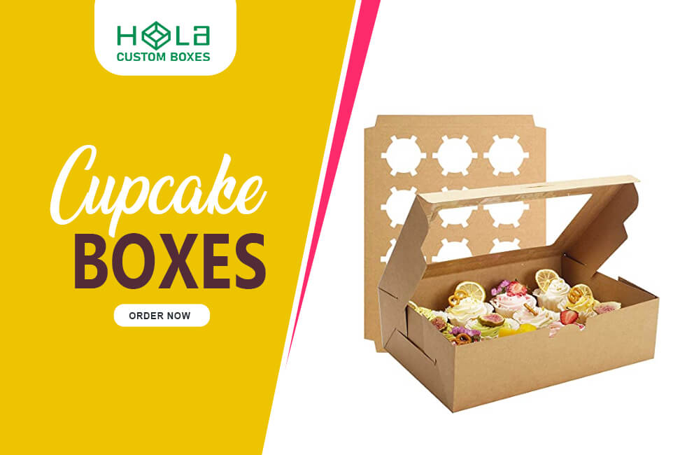 custom cupcake boxes with logo